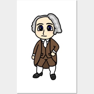 Chibi John Adams (Large Print) Posters and Art